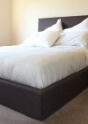 Upholstered bed frame